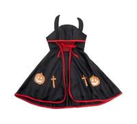 Disfraz de Halloween para perro, capa de gato, disfraz de gato de Halloween, para cachorros, razas medianas y grandes, fiesta de cumpleaños y baile