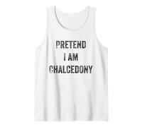 Disfraz de Halloween Pretend I Am Calcedonia Mineral Lover Camiseta sin Mangas
