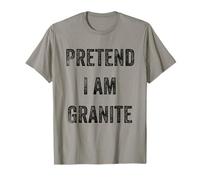 Disfraz de Halloween Pretend I Am Granite Rock Stone Lover Camiseta