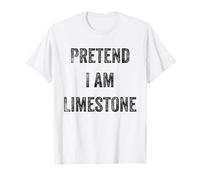 Disfraz de Halloween Pretend I Am Limestone Rock Stone Lover Camiseta