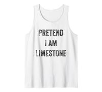 Disfraz de Halloween Pretend I Am Limestone Rock Stone Lover Camiseta sin Mangas