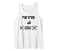 Disfraz de Halloween Pretend I Am Moonstone Mineral Stone Lover Camiseta sin Mangas