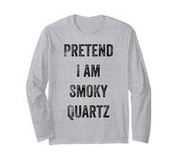 Disfraz de Halloween Pretend I Am Smoky Quartz Mineral Lover Manga Larga
