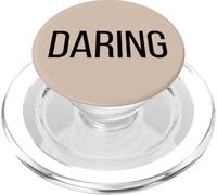 Disfraz de Halloween Simple adjetivo de una Sola Palabra atrevida PopSockets PopGrip para MagSafe