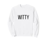 Disfraz de Halloween Simple adjetivo de una Sola Palabra Ingenioso Sudadera