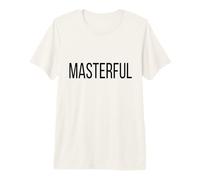 Disfraz de Halloween Simple adjetivo de una Sola Palabra Magistral Camiseta Premium