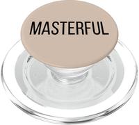 Disfraz de Halloween Simple adjetivo de una Sola Palabra Magistral PopSockets PopGrip para MagSafe