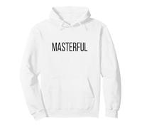 Disfraz de Halloween Simple adjetivo de una Sola Palabra Magistral Sudadera con Capucha