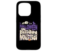 Disfraz de Halloween The Holiday That Never Ends Carcasa para iPhone 15 Pro