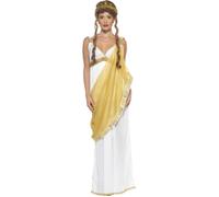 Disfraz De Helen De Troya Toga Griega Romana Para Damas Nuevo