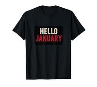 Disfraz de Hello January Statement Camiseta