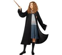 Funidelia | Disfraz de Hermione Granger para mujer Gryffindor, Magos, Hogwarts - Disfraz para adultos y divertidos accesorios para Fiestas, Carnaval y Halloween - Talla XL - Gris/Plateado