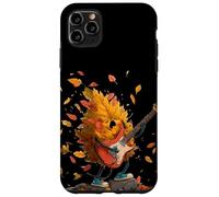 Disfraz de Hoja excitada con Guitarra eléctrica para Hombre y Mujer Carcasa para iPhone 11 Pro MAX