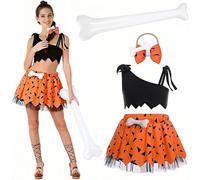 Disfraz de hombre de las cavernas, disfraz de hombre de las cavernas, disfraz de hombre de las cavernas para Halloween, carnaval, cosplay (M)