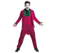 Disfraz De Hombre Joker Clásico 1966 Licenciado Batman Para Adultos