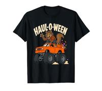 Disfraz de Hombre Lobo Monster Truck Halloween para niños Camiseta gráfica económica