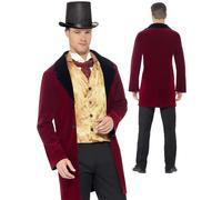 Disfraz De Hombre Viejo Eduardo Gent Adulto Deluxe Victoriano De Historia