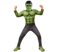 Disfraz De Hulk Para Niños Deluxe Avengers 4 Marvel Con Licencia