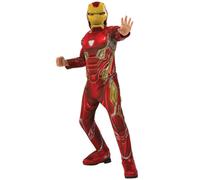 Disfraz De Iron Man Deluxe Para Niños Avengers 4 Licenciado