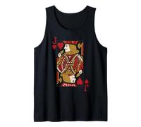 Disfraz de Jack Heart Card Poker Vegas Camiseta sin Mangas