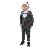Disfraz de Jack Skellington de Pesadilla Antes de Navidad para bebés de 0 a 6 meses