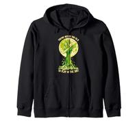 Disfraz de Jardinero de Halloween con la Mano Zombi Youre Never Too Old Sudadera con Capucha