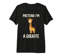 Disfraz de Jirafa, Finge ser una Jirafa, Disfraces Halloween Camiseta Premium
