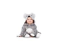 Disfraz de koala para bebé - Animales - Mono gris con capucha y zapatitos - Poliéster - Interior