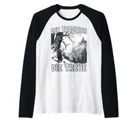 Disfraz De Krampus Máscara Perchten Malvado Nicholas Krampus Camiseta Manga Raglan