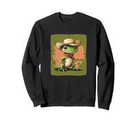 Disfraz de lagarto Rootin' Tootin' con sombrero de vaquero Sudadera