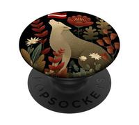 Disfraz de Lobo letón para niños y niñas de Letonia PopSockets PopGrip Adhesivo