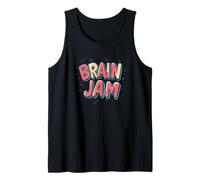Disfraz de Logotipo de Brain Jam para Adultos y niños Camiseta sin Mangas