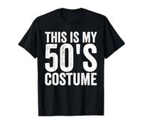 Disfraz de los años 50 para Halloween, Vintage, Este es mi Disfraz de los años 50 Camiseta