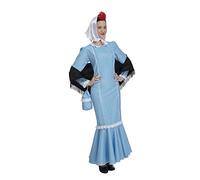 Disfraz de Madrileña Chulapa Azul (Talla S)