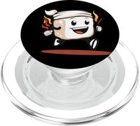 Disfraz de malvavisco con Diadema para los Amantes del Jogging PopSockets PopGrip para MagSafe