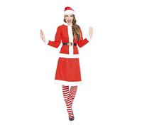 Disfraz de Mamá Noel o Miss Santa Claus para mujer