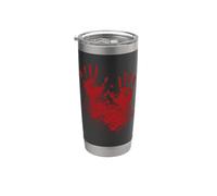 Disfraz de Mano de Sangre I Bleed Killer Zombie Halloween Party Vaso térmico de acero inoxidable de doble pared