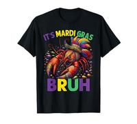 Disfraz de Mardi Gras Bruh, cangrejo de río Mardi Gras Camiseta