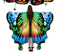 Disfraz De Mariposa - Capa De Mariposa Halloween,Accesorio para Disfraces de Fiesta de Disfraces y Representaciones Escénicas