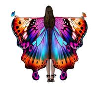 Disfraz De Mariposa,Capa Estilosa De Mariposa para Cosplay - Accesorio para Disfraces de Fiesta de Disfraces y Representaciones Escénicas