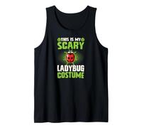 Disfraz de Mariquita de Miedo para Fiesta de Halloween Camiseta sin Mangas