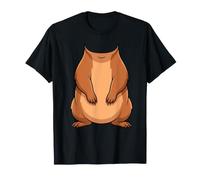 Disfraz de marmota Cuerpo de Vida Silvestre gráfico de Dibujos Animados Camiseta