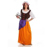 Disfraz de Mesonera medieval para mujer