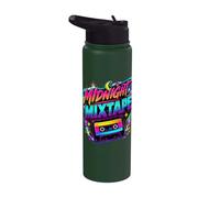 Disfraz de Midnight Mixtape 80 Stainless Steel Insulated Water Bottle