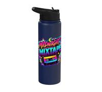Disfraz de Midnight Mixtape 80 Stainless Steel Insulated Water Bottle