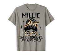 Disfraz de MILLIE Linda Definición Nombre Personalizado MILLIE Camiseta
