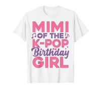 Disfraz de Mimi of The Birthday Party Anime K Pop Girl Grandma Camiseta