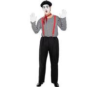 Disfraz de mimo para hombre M-L