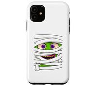 Disfraz de Momia con Ojos envolventes, Divertido y Aterrador para Halloween, Hombres, Mujeres y niños Carcasa para iPhone 11