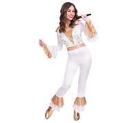 Disfraz de Mono de la Reina del Disco para Mujer Talla 8 a 10